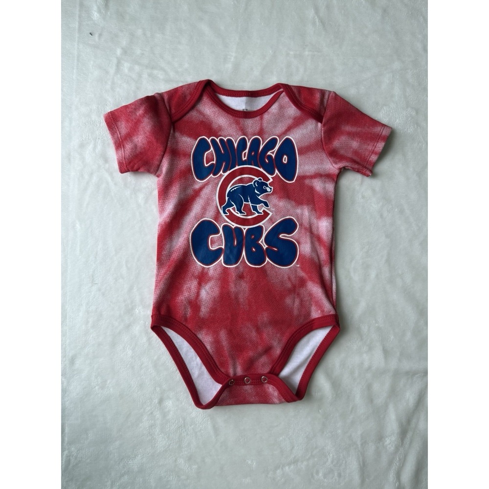 Chicago Cubs Baby 12 Months One Piece Genuine Merchandise Team Athletics Tag
